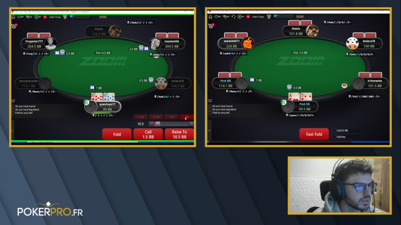 La Zoom sur Pokerstars en NL100 (Highlights #210)